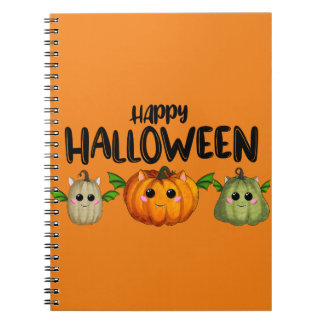 Carnet Joyeux citrouilles d'Halloween