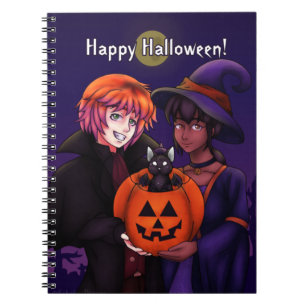 Carnet Joyeux costumes d'Halloween