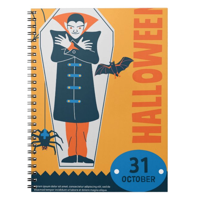 Carnet Joyeux Halloween (Devant)