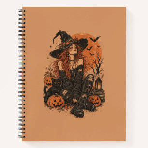 Carnet Joyeux Halloween les filles