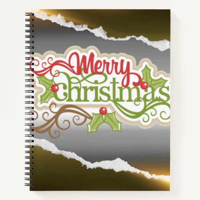 Carnet Joyeux Noël  (Devant)