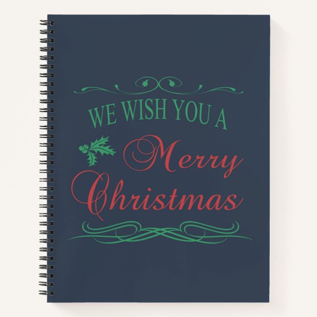 Carnet Joyeux Noël (Devant)