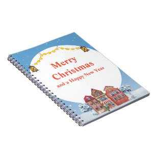 Carnet Joyeux Noël et bonne nouvelle année photo de la sp