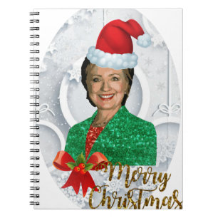 Carnet joyeux Noël Hillary clinton