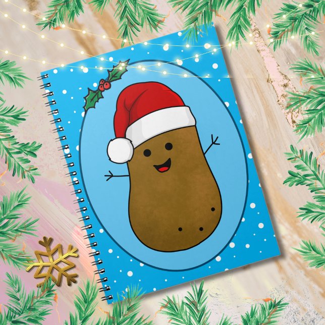 Carnet Joyeux Noël Patate (Créateur téléchargé)