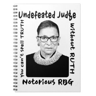 Carnet Juge invaincu RBG notoire