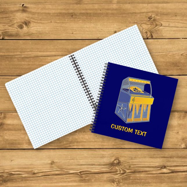 Carnet Juke-box Rétro (Créateur téléchargé)