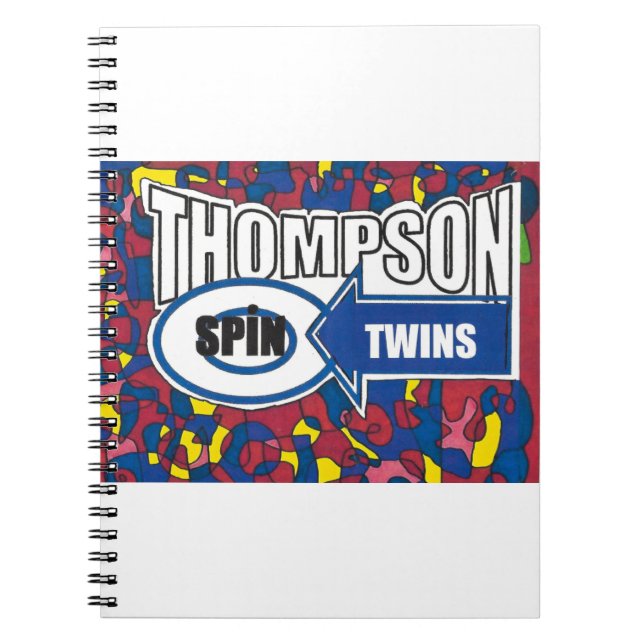 Carnet Jumeaux de spin Thompson. (Devant)