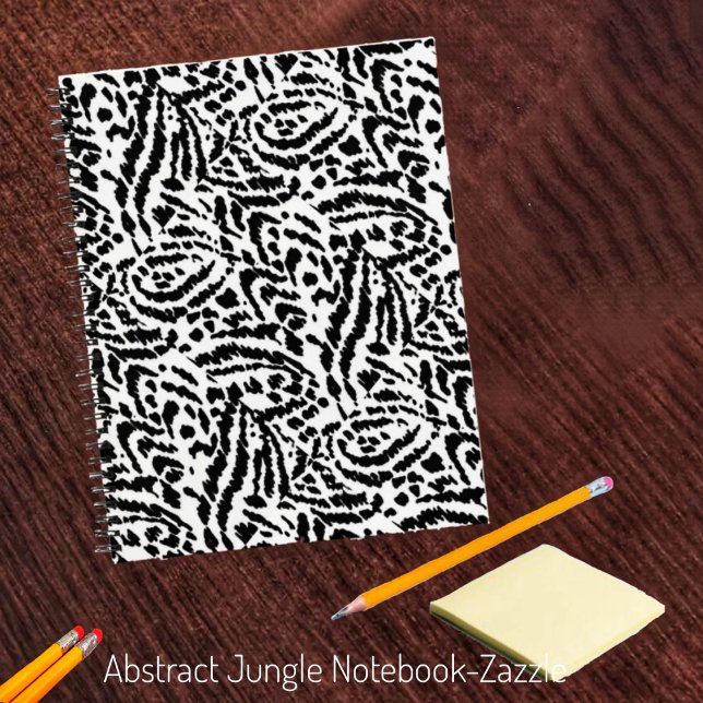 Carnet Jungle Abstraite (Créateur téléchargé)
