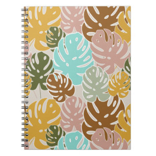 Carnet jungle monstère colorée