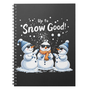 Carnet Jusqu'à la neige bon drôle neige Noël Snowman