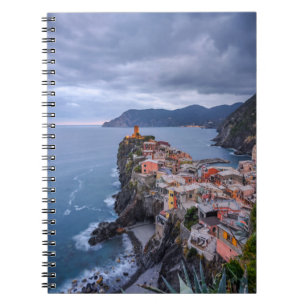 Carnet Juste après le coucher du soleil   Vernazza,