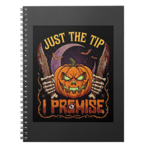 Carnet Juste l'embout Prémisse Halloween Citrouille Coute