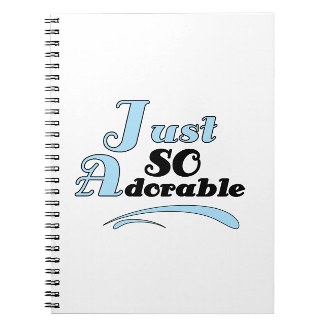 Carnet Juste si adorable (Devant)