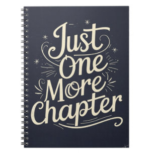 Carnet Juste un chapitre de plus – Lecteur amoureux des l