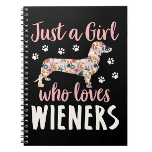 Carnet Juste une fille qui aime les Wieners