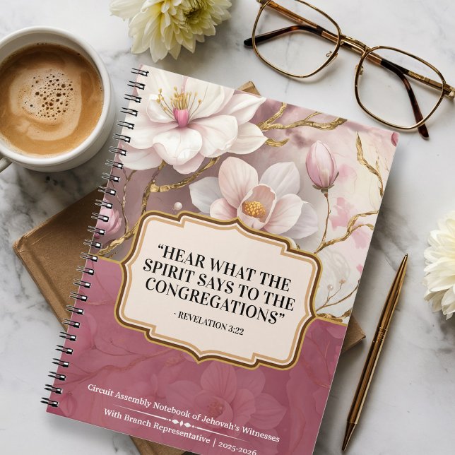 Carnet JW Circuit Assembly 2025-2026 Cadeaux Spiral (Créateur téléchargé)