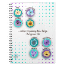 Carnet JW - Philippiens 4:8