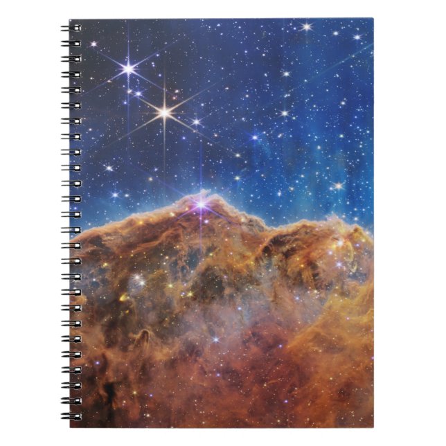 Carnet JWST James Webb Télescope Spatial Falaises cosmiqu (Devant)