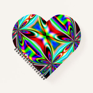 Carnet Kaleidoscope Abstrait Design coloré-11438