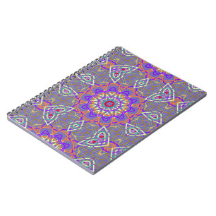 Carnet Kaléïdoscope moderne en relief