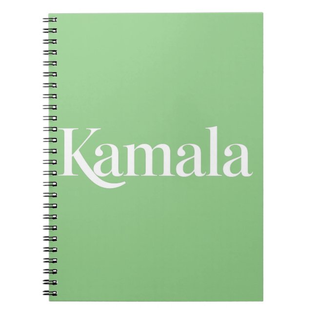 Carnet Kamala Brat Kamala Harris pour le président 2024 (Devant)