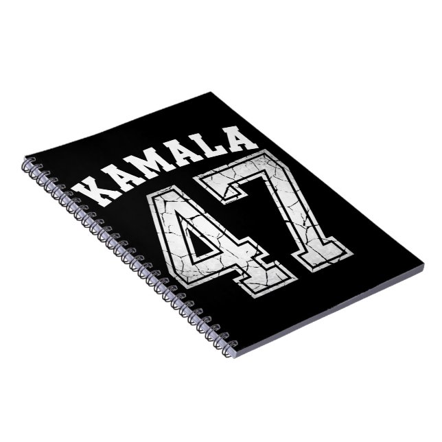 Carnet Kamala Harris 47 Pour Président Pour Le Peuple (Côté Droit)