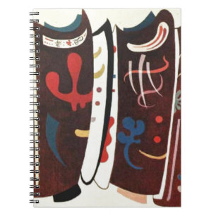 Carnet Kandinsky Brun avec supplément abstrait