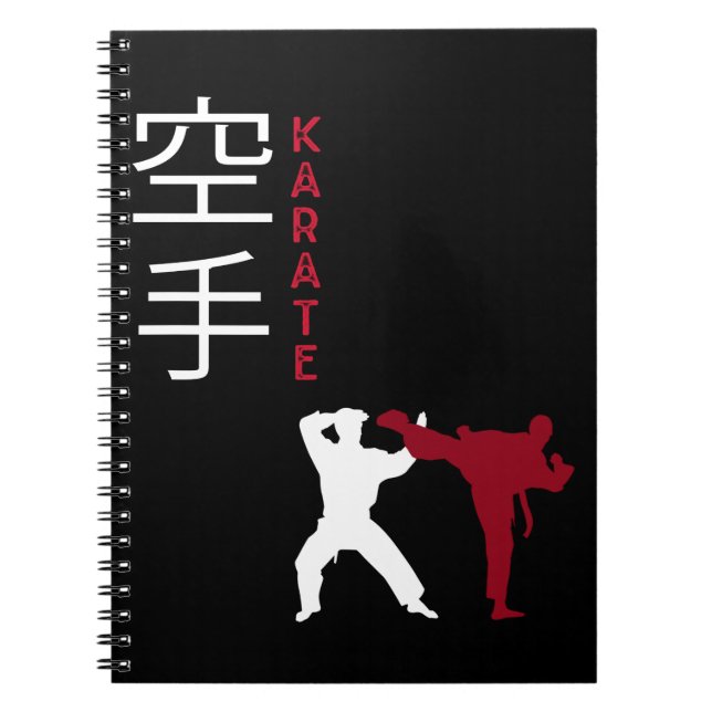 Carnet Karate Combattre les arts martiaux japonais (Devant)