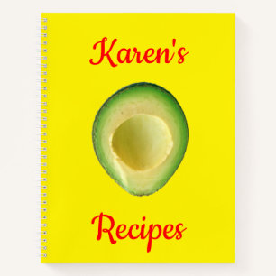 Carnet Karen's (Nom) Recettes Avocado