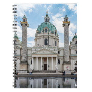 Carnet Karlskirche à Vienne, Autriche