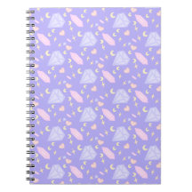 Kawaii Bijoux Cristaux Lunes Étoiles Coeurs Pastel