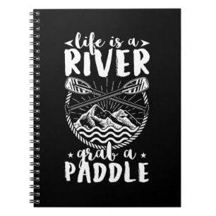 Carnet Kayak Driver Life Est Une Rivière