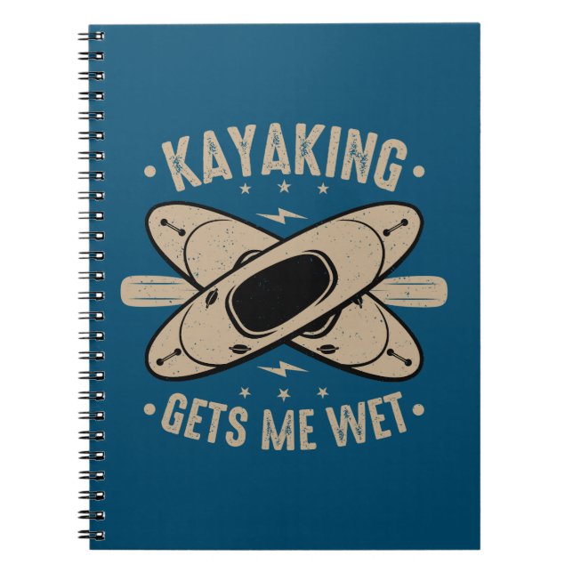 Carnet Kayaking Me Donne De L'Humidité (Devant)
