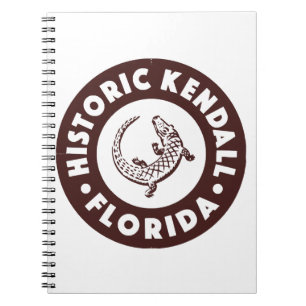 Carnet Kendall Floride Cercle - Brun