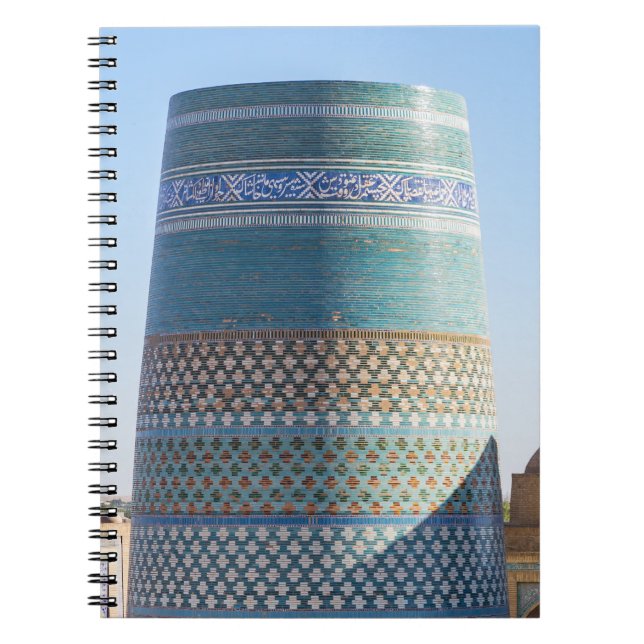 Carnet Khiva, Ouzbékistan - Minaret mineure de Kalta (Devant)