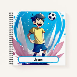 Carnet Kicker Avec Nametag Personnalisable