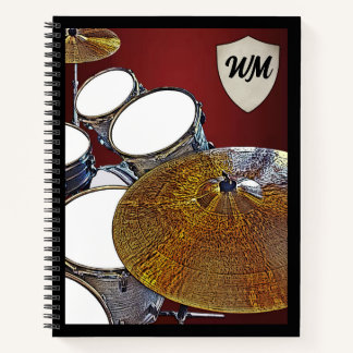 Carnet Kit de tambour sur mesure Monogram Rock & Roll Mus