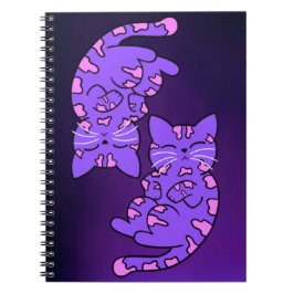 Carnet Kittens de gemini violet