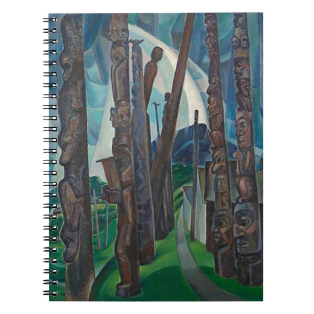 Carnet Kitwancool par Emily Carr (Devant)