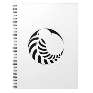 Carnet Kiwi de NZ/emblème fougère argentée
