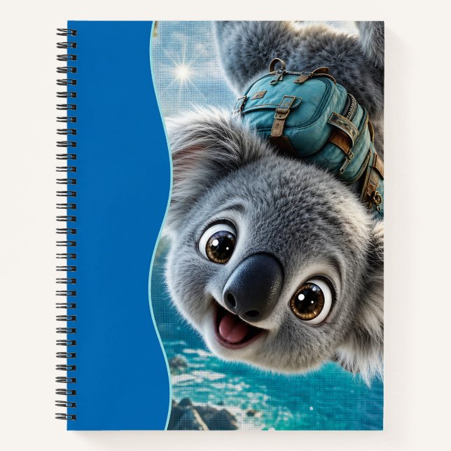 Carnet Koala à l'envers (Devant)