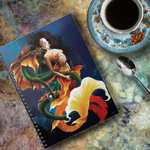 Carnet Koi Mermaid et Dragon