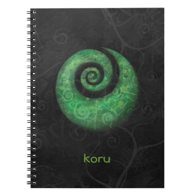 Carnet koru (Devant)
