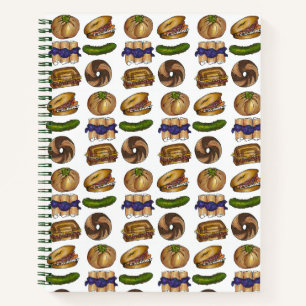 Carnet Kosher Pickle Blintz Knish Bagel Jewish Deli Foods