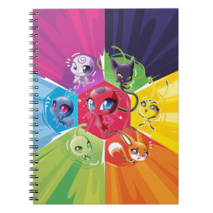 Carnet Kwamis coloré