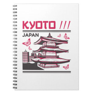 Carnet Kyoto Japon Temple Traditionnel Art Urbain Design