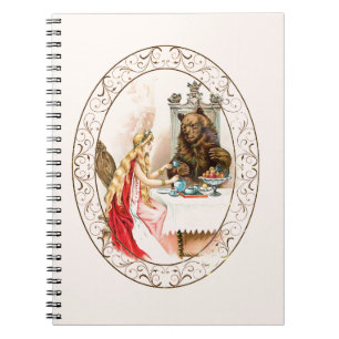 Carnet La Beauté En Rose Et La Bête