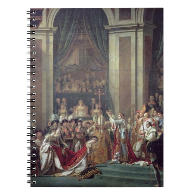 Carnet La consécration du napoléon d'empereur (Devant)