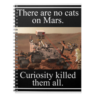 Carnet La curiosité Rover de la NASA et aucuns chats sur